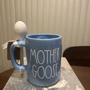 Rae Dunn brand new Light Blue Mother Goose Mug